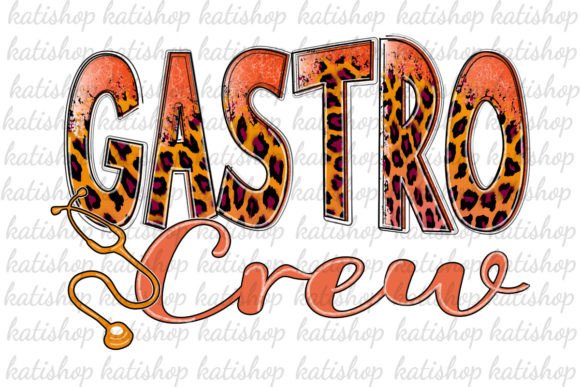 Gastro Crew Nurse Leopard: Bold Graphics for Crafts