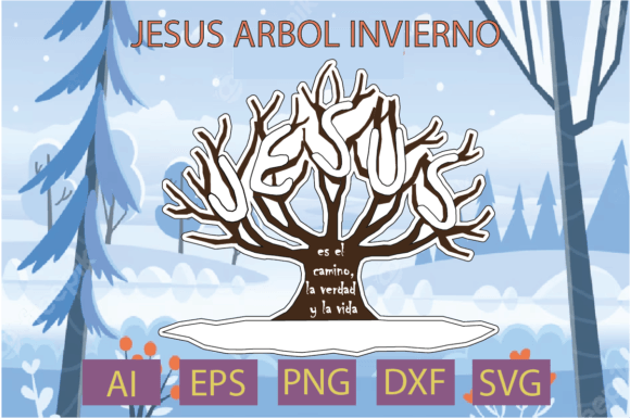 Jesús Árbol Invierno: T-Shirt Designs for Bloggers