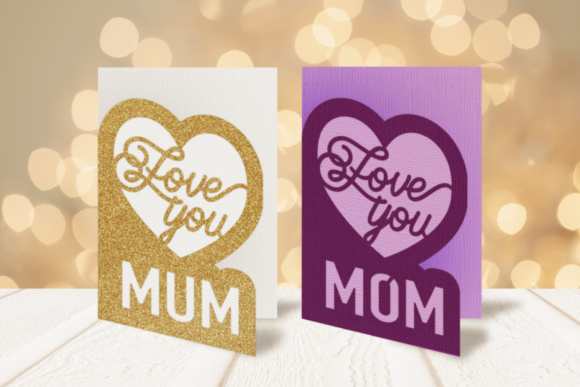 Love You Mom SVG: Crafts & Graphics for Blogs