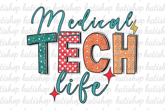 Medical Tech Life Western Sublimation: Graphics for Crafts
