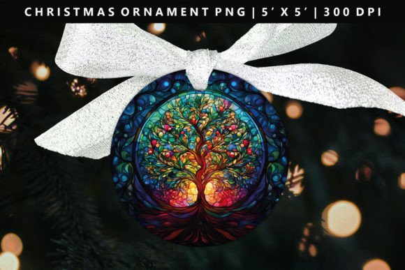Π’ree Christmas Ornament Design: Premium Illustrations
