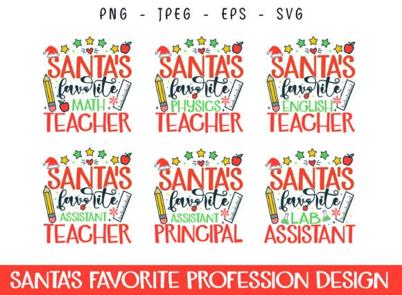 Santa's Favorite Nurse: Festive Graphics for Crafts